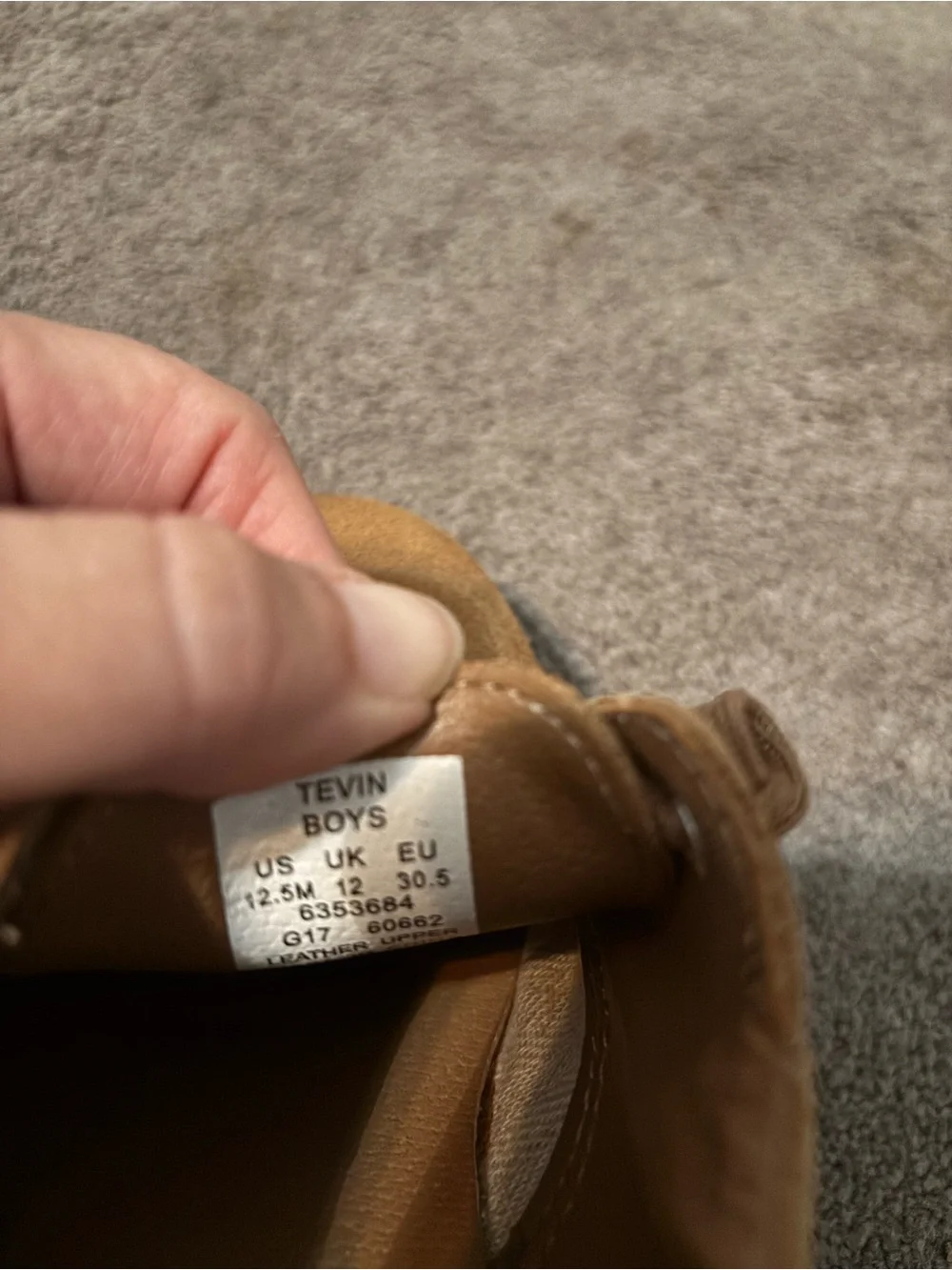 Sperry lace suede